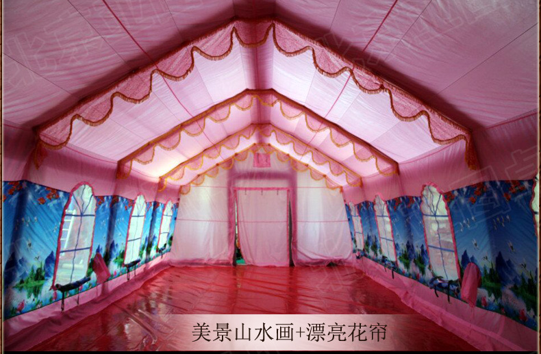 厂家定做户外婚庆帐篷婚庆酒席帐篷流动餐饮气帐篷红白喜事帐篷事宴