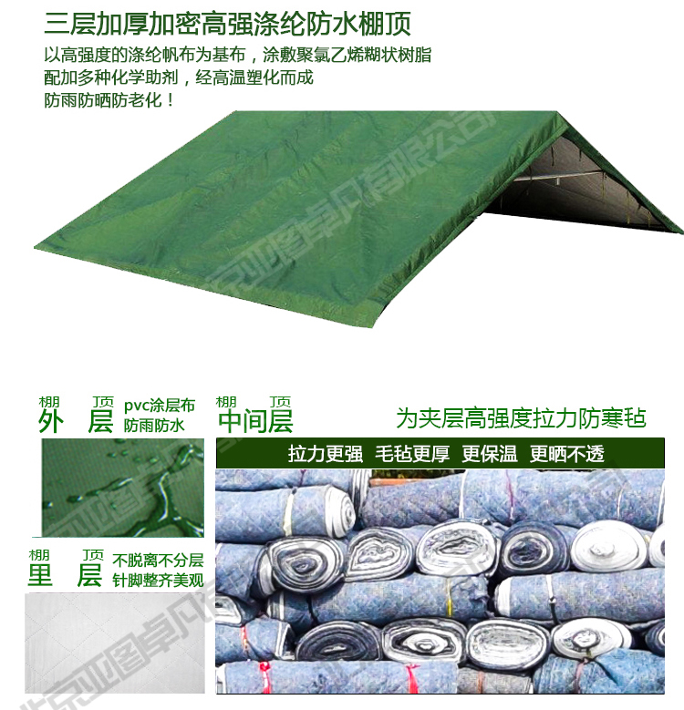 迷彩军用帐篷